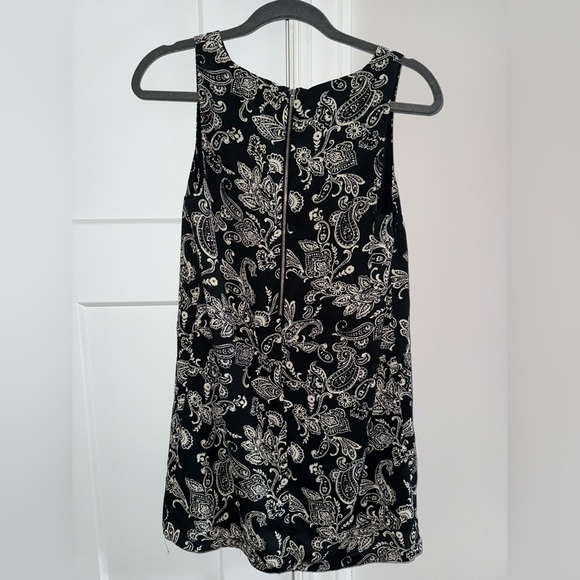 Forever 21 Black and White Paisley Mini Dress - Picture 2 of 3